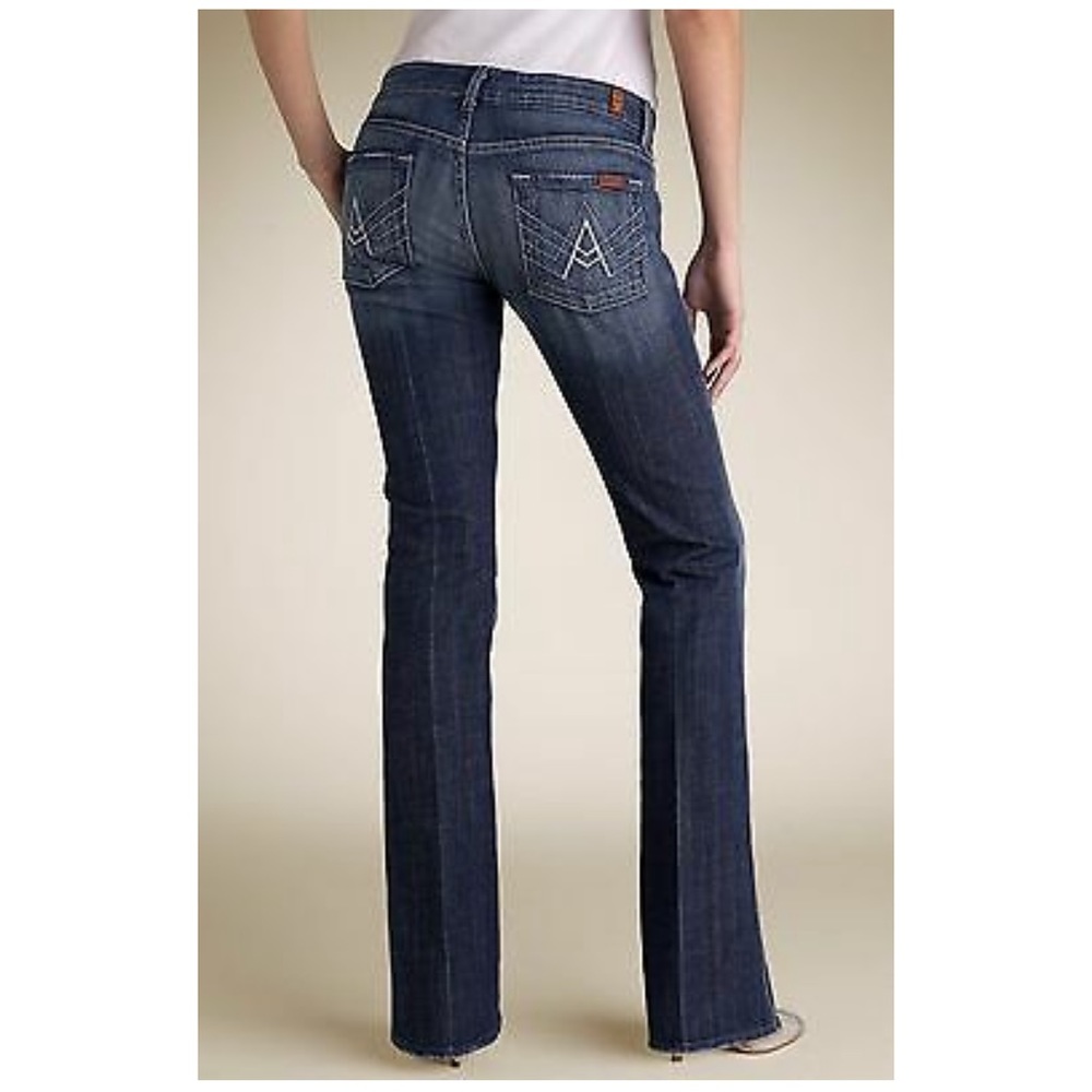 7 For All Mankind A Pocket Bootcut Flare Leg Jeans